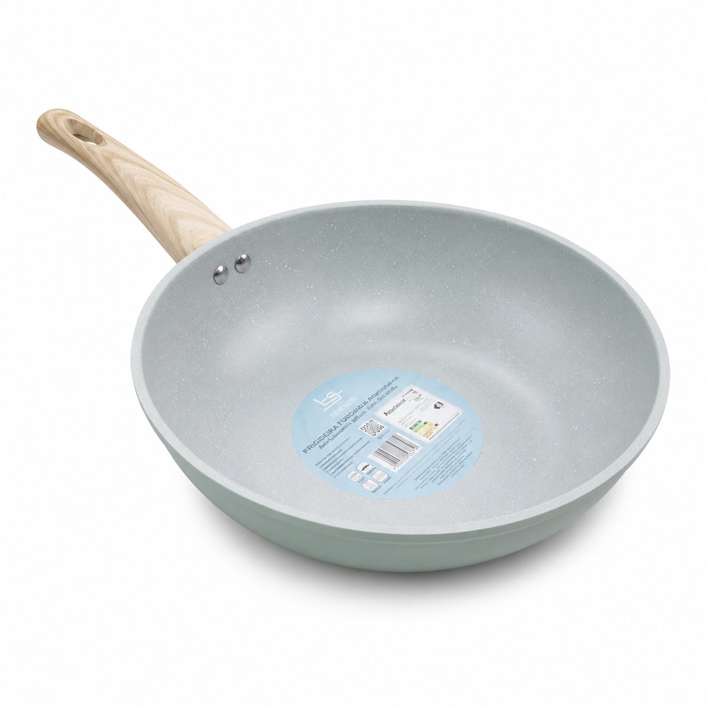 A1002.F04_prep_1779742818583_4-1.jpg Frigideira Nanoceramico de 24cm- Verde Granito - Imagem 1