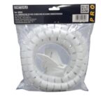 Organizador de Fios e Cabos Aplicador 20mmx2m Branco Fita Adesiva para Organização Elétrica e Eletrônica