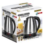 Chaleira Jarra Elétrica 2 Litros 127V Inox Aço Inoxidável Aquecimento Rápido Automática - Imagem 2