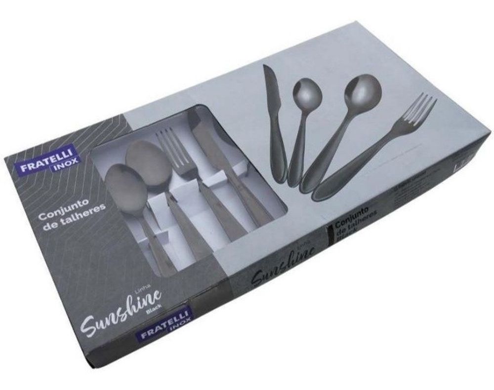 CO8429618_prep_1779764870763_4-1.jpg Faqueiro Jogo Talheres Black Aço Inox 24 Peças Sunshine - Imagem 1