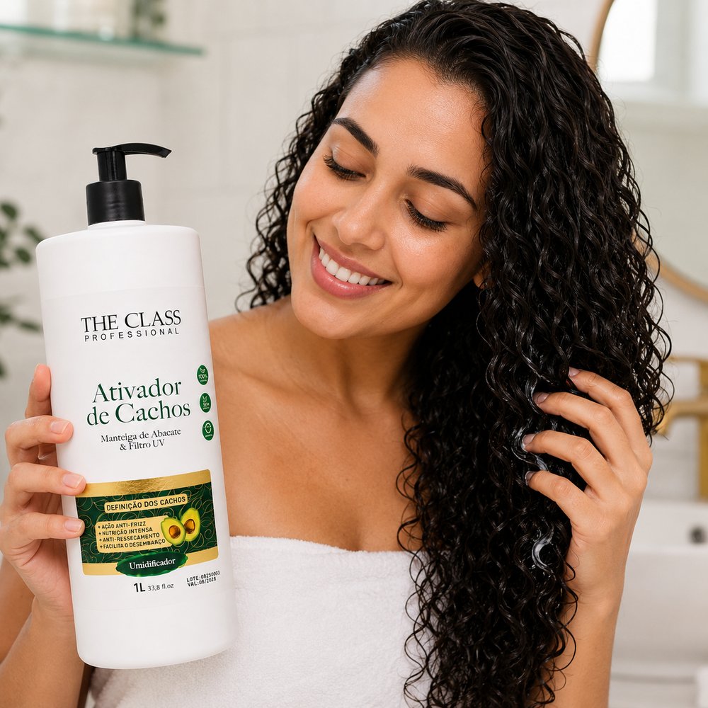 Ativador de Cachos Profissional Abacate 1 Litro