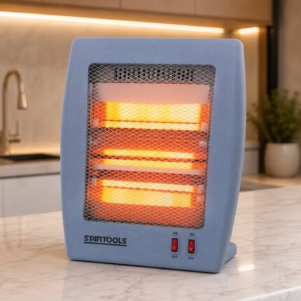 Aquecedor de Ar de Ambiente Quartzo 36cm 127V - Cinza