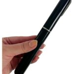 Saca-Rolhas Pneumático Preto para Vinho com Alavanca Ergonomica e Sistema Automático