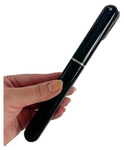 Saca-Rolhas Pneumático Preto para Vinho com Alavanca Ergonomica e Sistema Automático
