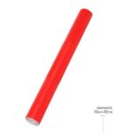 Papel Adesivo Contact Vermelho 10 Metros Autoadesivo Decoração Revestimento Móveis Durável - Imagem 3