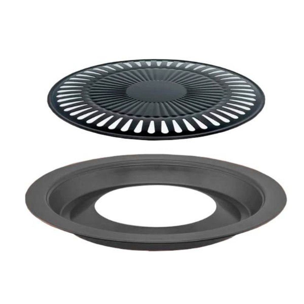Churrasqueira de Fogão TopGrill 32 cm Preta Sem Fumaça Grill Portátil Fácil Limpeza - Imagem 14