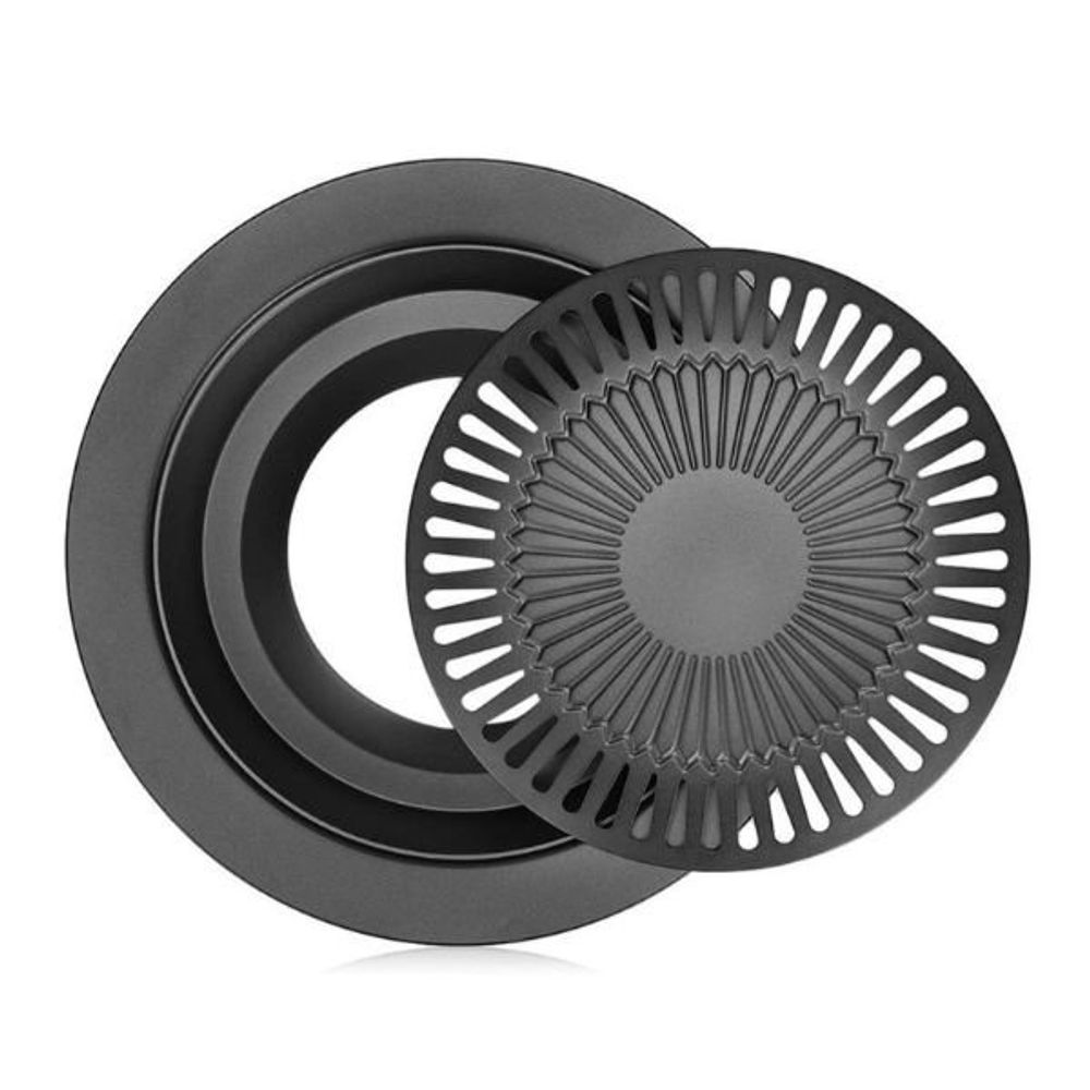 Churrasqueira de Fogão TopGrill 32 cm Preta Sem Fumaça Grill Portátil Fácil Limpeza - Imagem 11