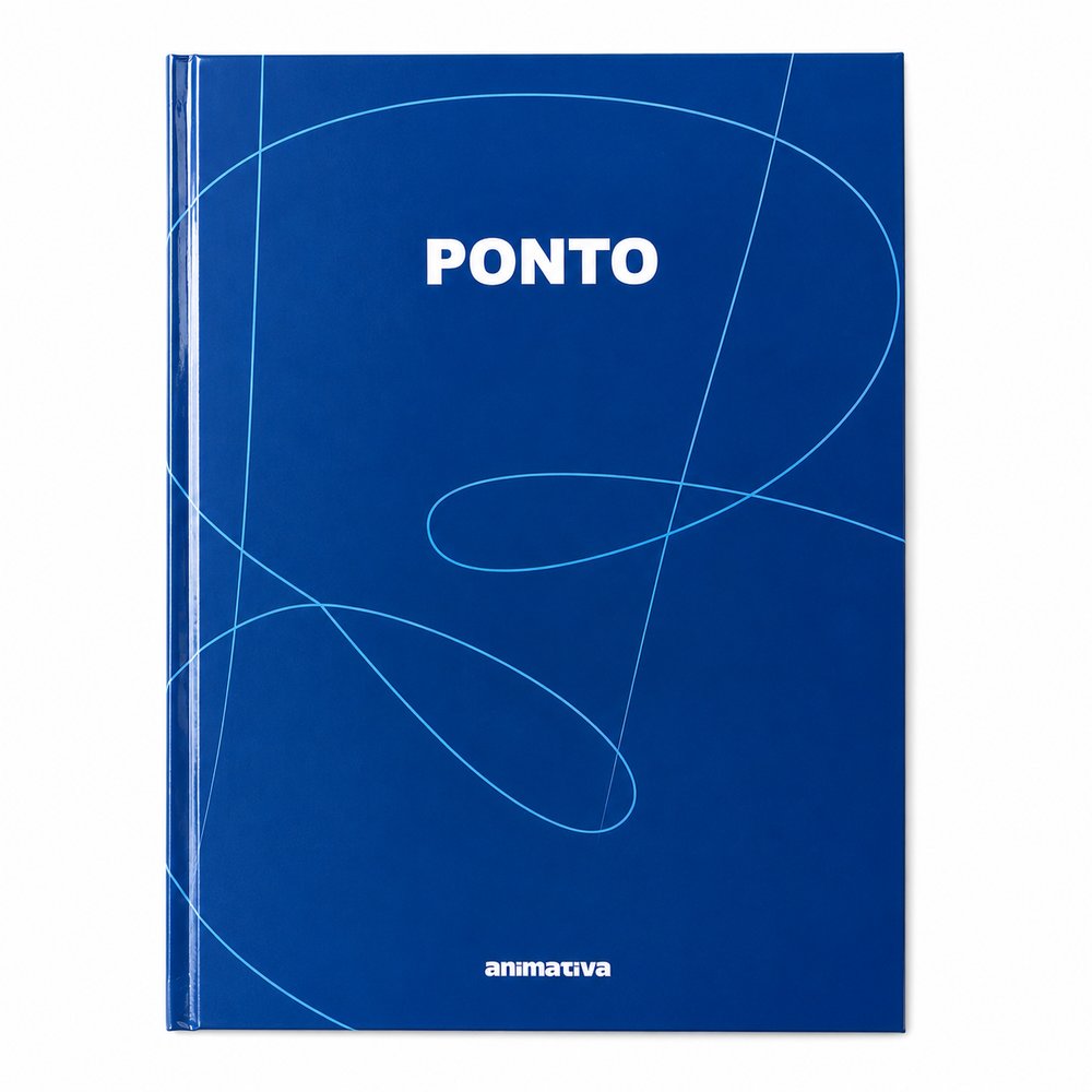 Livro Registro de Ponto ANIMATIVA 100 Folhas Azul para Controle Manual de Jornada - Imagem 3