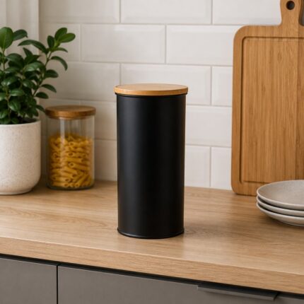 Escova Sanitária com Suporte Preta BLACK BULL para Banheiro e Lavabo