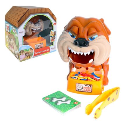Jogo Buldogue Pega Ossos Toys & Toys - Brinquedo Interativo com Ossos e Pegador