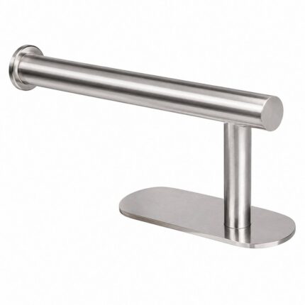 Porta Papel Higiênico Metal Inox TOP RIO para Banheiro e Lavabo